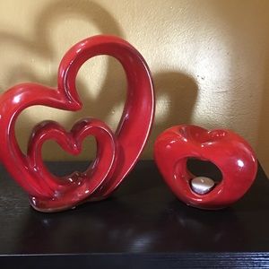 Valentine’s Day ❤️ shaped tea light candle holder